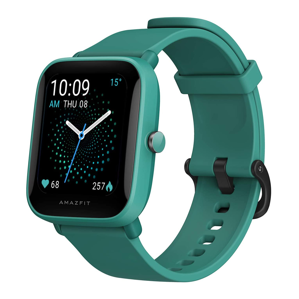 Reloj Bip U Pro con Alexa incorporado, GPS Fitness Tracker con más de 60 modos deportivos, monitor de sueño de frecuencia cardíaca de oxígeno en sangre, 5 ATM impermeable