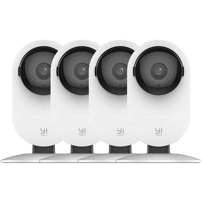 Sistema de vigilancia YI, cámara 1080 p, sistema de seguridad IP inalámbrico para interiores con visión nocturna, con aplicación iOS y Android