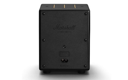 Marshall Uxbridge Home - Altavoz de voz con Amazon Alexa integrado, color negro
