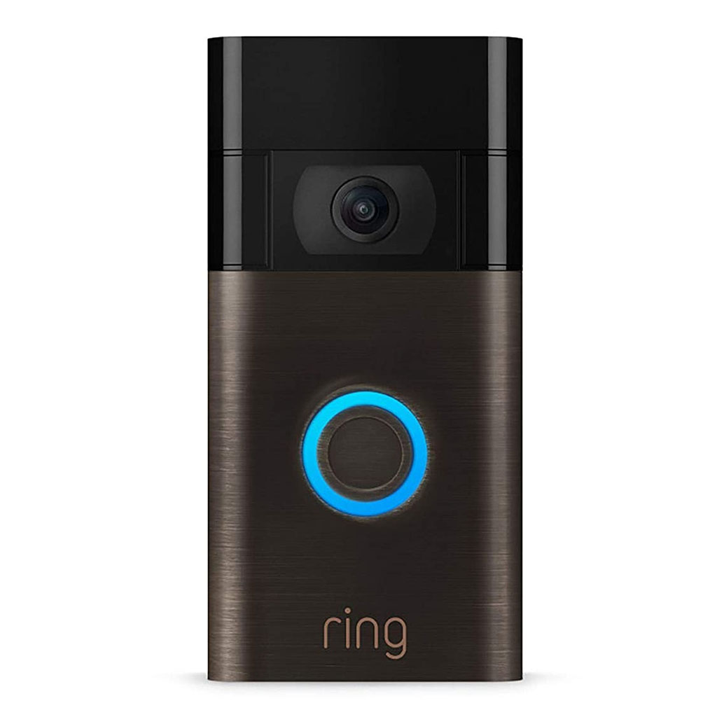 Ring Video Doorbell – nueva generación, edición 2020 – video HD 1080p, detección de movimiento mejorada y fácil instalación – Bronce veneciano