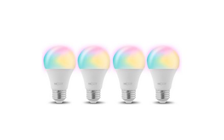 Nexxt Solutions Connectivity - Light Bulb - A19 RGB 110V 4PK