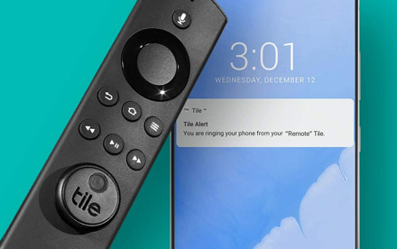 Tile Mate (2020) - Paquete de 4 con Echo Dot (3.a generación) con altavoz inteligente de Amazon con Alexa, negro